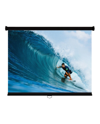 TR04 - TELA RETRÁTIL 1,50 X 1,22 (74") FORMATO DE VÍDEO 4X3